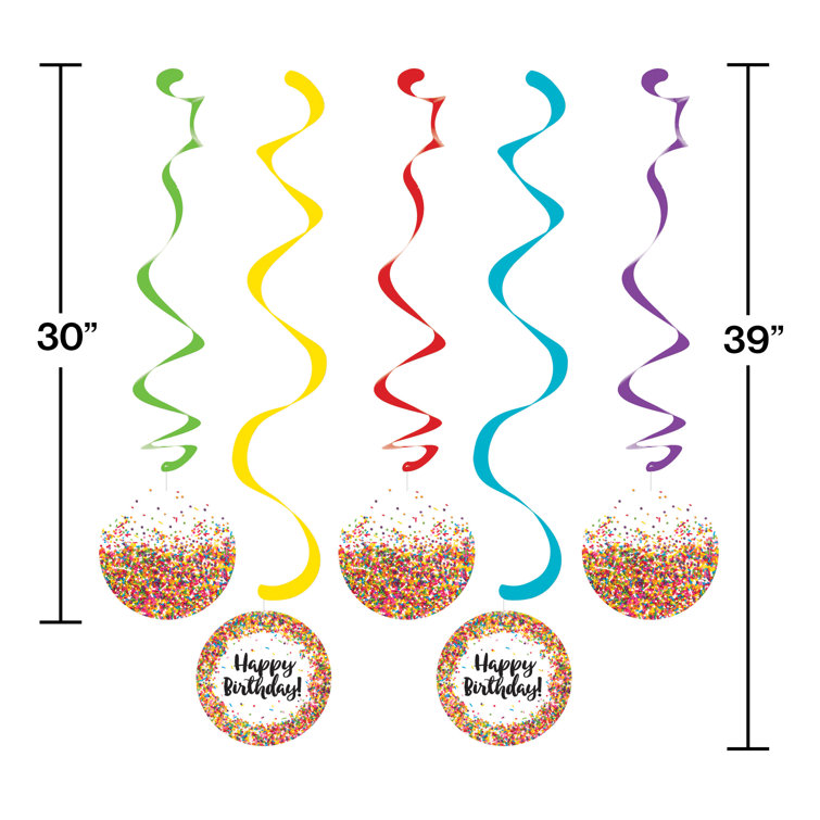 The Party Aisle™ Birthday Decoration Kit & Reviews Wayfair